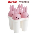 AZKO Ataru Cetakan Es Lilin Bunny Pencetak Es Krim Food Grade Ice Mould Perlengkapan Masak
