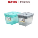 AZKO Ezy Storage 18 ltr Solutions Kotak Penyimpanan Serbaguna Random Kotak Serbaguna Wadah Simpan Storage Box Boks Organizer