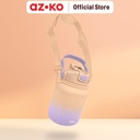 AZKO Ataru 1.1 ltr Joy Botol Vacuum Flask - Pink Tumbler Termos Minuman Tempat Air Minum Panas Dingin Water Bottle Food Grade Perlengkapan Minum