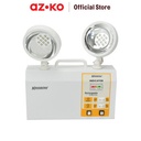 AZKO Powerlite Lampu Darurat Twin-Spot 5038R Emergency Lamp Lampu Camping Portable Travel Light Lampu Cadangan