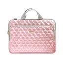 AZKO Passport Cartier Tas Laptop Tas Jinjing Selempang Laptop Laptop Bag Tempat Penyimpanan Notebook - Pink