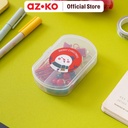 AZKO Ataru Set Klip Penjepit Kertas Mix - Merah/Hijau Stationery Set Pins Clips Perlengkapan Alat Kantor