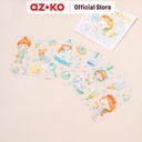 AZKO Ataru Stiker Bag Summy Chan Sticker Bag Dekorasi Tempel Hiasan Serbaguna Motif Decoration Stickers