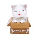 AZKO Otto Klasse Ornamen Dashboard Mobil Car Dashboard Ornament Dekorasi Dashboard Mobil Patung Kucing Kecil - Kitten