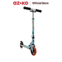 AZKO Berwyn Skuter Anak 2 Roda - Hijau/Orange Scooter Sekuter Mainan Anak Kendaraan Anak Ride On Mainan Outdoor