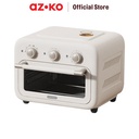 AZKO Memoo 12 ltr Steam Air Fryer Oven - Putih Alat Masak Goreng Pembuat Makanan Penggoreng Tanpa Minyak Elektronik Dapur