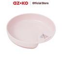 AZKO Rosti Mio Piring Makan Anak Butterfly - Pink Baby Food Plate Wadah Hidangan Food Grade Piring Anak Serbaguna Peralatan Makan Perlengkapan Dapur