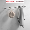 AZKO Acroz Gantungan Dinding Kamar Mandi 5 Kait 60102-5 Bathroom Hook Kaitan Dinding Serbaguna Pengait Handuk Alat Mandi