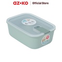 AZKO Rosti 1 ltr Wadah Makanan Easyclip - Hijau Sage Nordic Food Container Kotak Makan Food Grade Serbaguna Tempat Makanan Food Storage Kitchenware