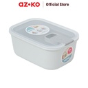 AZKO Rosti 700 ml Wadah Makanan Easyclip - Putih Nordic Food Container Kotak Makan Food Grade Serbaguna Tempat Makanan Food Storage Kitchenware
