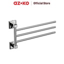AZKO Acroz Gantungan Handuk Moveable Classic 8617 Tempat Jemur Anduk Towel Drying Rack Bar Gantungan Handuk Perlengkapan Kamar Mandi Bathroom Tools
