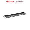 AZKO Acroz Rak Dinding Kamar Mandi Glass Elegant 21313 Organizer Serbaguna Rak Sabun Shampoo Tempat Peralatan Mandi Bathroom Wall Shelves