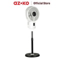 AZKO Krisbow 16 inci Kipas Angin Lantai Uap Dengan Remot 75 watt Standing Fan Penyejuk Ruangan Kipas Lantai