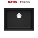 AZKO Acroz 60 cm Tempat Cuci Piringsingle Granite Wastafel Dapur Kitchen Sink Bak Tempat Cuci Piring Perlengkapan Dapur