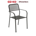 AZKO Soleil Clinton Kursi Teras - Cokelat Sandy Coffee Balcony Chair Kursi Outdoor Serbaguna Furniture Rumah Tempat Duduk Kursi Halaman Balkon