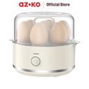AZKO Kris Alat Perebus Telur 7 Slot 350 watt - Putih Egg Boiler Steamer Electric Mesin Rebus Telur Listrik Perlengkapan Masak