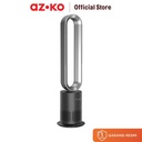 AZKO Klaz Air Purifier 2In1 Bladeless High - Hitam Penjernih Udara Alat Penyaring Pembersih Udara Elektronik Rumah Tangga Air Cleaner