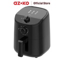 AZKO Kris 2 ltr Air Fryer Af-201 - Hitam Alat Masak Goreng Pembuat Makanan Penggoreng Tanpa Minyak Elektronik Dapur