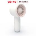 AZKO Memoo Kipas Angin Rechargeable 800 mah - Pink/Putih Portable Fan Kipas Mini Travel Serbaguna Kipas Angin Isi Ulang Penyejuk Udara