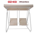 AZKO Soleil Gazelle Kursi Ayun 2 Seater Textilene - Krem Beige Hanging Swinging Chair Bangku Ayunan Outdoor Furniture Tempat Duduk Ayun