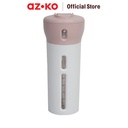 AZKO Passport Set 4 Pcs Botol Dispenser Travel Travel Bottle Wadah Sabun Sampo Lotion Praktis Serbaguna Perlengkapan Traveling