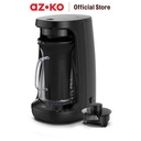 AZKO Kris Coffee Drip Maker V60 3 In 1 - Hitam Coffee Brewing Dripper Alat Pembuat Kopi Alat Penyeduh Kopi Perlengkapan Dapur Cafe Restoran