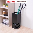 AZKO Stora 19X19X47 cm Tempat Payung - Hitam Umbrella Stand Stand Payung Wadah Penyimpanan Payung Perlengkapan Rumah Tangga