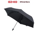 AZKO Passport 98 cm Payung Lipat Light - Hitam Folding Umbrella Umbrella Alat Peneduh Payung Lipat Travel Pelindung Hujan