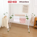 AZKO Stora 171X90X108 cm Jemuran Baju Lipat Tempat Jemur Baju Drying Rack Gantungan Laundry Perlengkapan Rumah Tangga