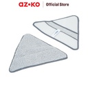 AZKO Proclean Set 2 Pcs Refill Kain Pel Microfiber Triangle Refil Mop Isi Ulang Kain Pel Aksesoris Alat Pel Kain Pelan Pengganti Alat Kebersihan Cleaning Tool