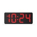 AZKO Arthome Jam Meja LED Desk Clock Jam Led Aesthetic Dekorasi Meja Hiasan Rumah Tempat Komersial - Merah