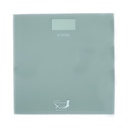 AZKO Kris 3.2X3.2X2.2 cm Timbangan Badan Digital Personal Body Weight Scale Alat Pengukur Berat Badan Penghitung Berat Tubuh - Abu-abu