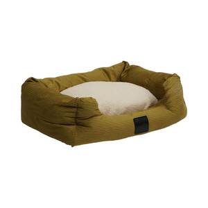 AZKO Paws N Tail Tempat Tidur Hewan Corduroy Pet Bed Kasur Hewan Peliharaan Alas Tidur Anjing Kucing Pet Accessories - Cokelat