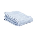 AZKO Forhom Handuk Travel Herringbone Bath Towel Cotton Anduk Badan Travel Perlengkapan Traveling - Biru