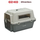 AZKO Paws N Tail 60.7X40.4X42 cm Kandang Hewan Portable Iata 1 Door Dog Cat Carrier Pet Carrier Pet Cargo Kucing Anjing Perlengkapan Hewan Peliharaan