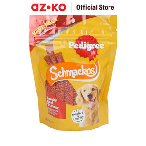 AZKO Pedigree 300 gr Schmackos Cammilan Anjing Smokey Beef Makanan Ringan Anjing Dog Snack Kebutuhan Hewan Peliharaan