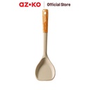 AZKO Kris Spatula Turner Silikon Pr01 - Abu-Abu Sendok Penggoreng Food Grade Sepatula Sutil Pengangkat Dan Pembalik Cook Utensil Peralatan Masak