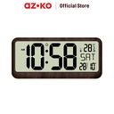 AZKO Arthome Jam Dinding Lcd Digital 3562 Wall Clock Jam Tembok Digital Aesthetic Dekorasi Rumah Hiasan Dinding