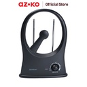 AZKO Krisbow Antena Tv Digital Indoor Uvar-Av212 Television Antenna Aksesoris Tv Pencari Sinyal Saluran Televisi Antena Dalam Ruangan