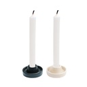 AZKO Arthome 7.5X7.5X3 cm Tempat Lilin - Hitam