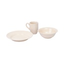 AZKO Delicia Set Farbe Perlengkapan Makan - Beige