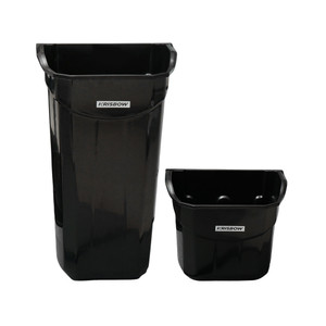 AZKO Krisbow Tempat Sampah Gathering Ware Tong Sampah Wadah Pembuangan Alat Kebersihan Outdoor Trash Bin - Small