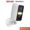 AZKO Krisbow Sync Smart Ip Camera Wifi Battery Fixed 3Mp Snap11T Smart Cctv Kamera Pengawas Pintar Camera Pengintai Alat Keamanan Rumah Spy Cam
