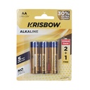 AZKO Krisbow Set 18 Pcs Baterai Alkaline Aa Lr6-1.5V