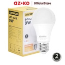 AZKO Krisbow Bohlam Led Lumi 9 watt 900Lm Warm White - Kuning