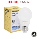 AZKO Krisbow Lumi Bohlam Led 5 watt Cool Daylight - Putih