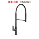 AZKO Acroz 27.1X10.1X61.5 cm Veneto Keran Dapur Mixer - Hitam