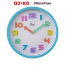 AZKO Arthome 30 cm Jam Dinding Mixed 90663Bl