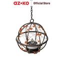 AZKO Arthome Hiasan Taman Gantung Ball Torchlite