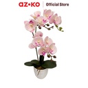 AZKO Arthome 180 cm Bunga Artifisial Orchid - Pink Pastel